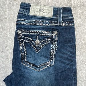 MissMe Low rise boot cut jean